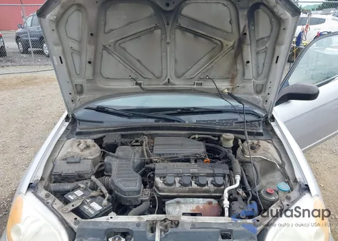 2002 Honda Civic Lx из США, поврежденный, VIN 1HGEM22592L082490